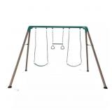 $424 KIDS 7 FT. METAL SWING SET