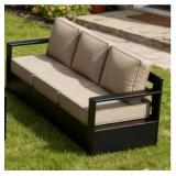 $1340 OUTDOOR PATIO 3-SEAT SOFA,
