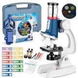 58-PIECE KIDS MICROSCOPE KIT - 100X-1200X MAGNIFIC