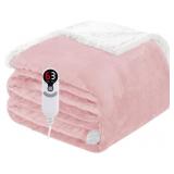 ELECTRIC HEATED BLANKET FULL SIZE 72'X84', SOFT FL