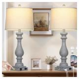 CINKEDA 29' TALL FARMHOUSE TABLE LAMP FOR LIVING R