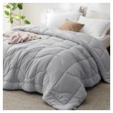 BEDSURE CALIFORNIA KING COMFORTER - DOWN ALTERNATI
