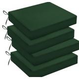 DOWNLUXE OUTDOOR CHAIR CUSHIONS SET OF 4 FOR PATIO