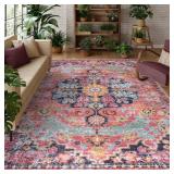 $120 LAHOME REINE 8X10 AREA RUGS FOR LIVING ROOM,