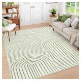 LAHOME ABSTRACT 6X9 AREA RUGS, SOFT BOHO RUG FOR L