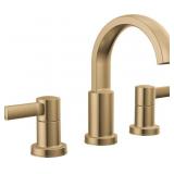$199 DELTA ALBION BRUSHED GOLD BATHROOM FAUCET 3 H
