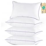 JOLLYVOGUE PILLOWS STANDARD SIZE SET OF 4, WASHABL