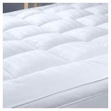 EXTRA THICK PILLOW TOP 3 INCH MATTRESS TOPPER KING