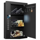 $132 WALL SAFE, HIDDEN FINGERPRINT SECURITY WALL S