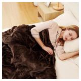 EYDNA ELECTRIC HEATED BLANKET TWIN SIZE 62'X84', F