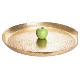 RED CO. 20  LARGE ROUND DECORATIVE ANTIQUE GOLD-TO