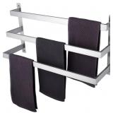 KOKOSIRI BATH TOWEL BARS BATHROOM 3-TIERS LADDER T