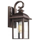FEMILA OUTDOOR WALL LANTERN OIL RUBBED BRONZE, EXT