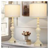 27' VINTAGE FARMHOUSE TABLE LAMPS FOR LIVING ROOM