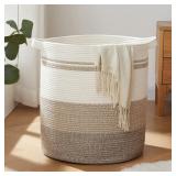 OIAHOMY 80L LAUNDRY BASKETS HAMPER WITH HANDLES,DE