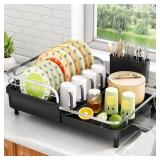 SAYZH DISH DRYING RACK - EXPANDABLE DISH RACK FOR