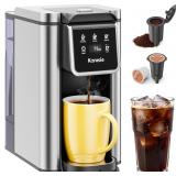 K CUP COFFEE MAKER, HOT & ICED COFFEE MAKER FOR K