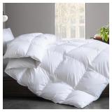 FEATHER AND DOWN COMFORTER INSERT QUEEN SIZE, 100%