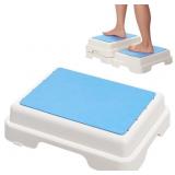 WEFANER BATH SHOWER STEP,STACKABLE BATHTUB NON SLI