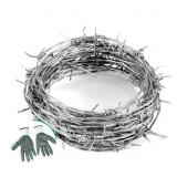 32FT BARBED WIRE,4 POINT BARBED WIRE FENCE PERFECT