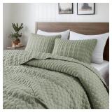 WDCOZY OVERSIZED CALIFORNIA CAL KING SIZE QUILT BE