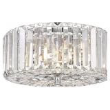 11.8' CRYSTAL ROUND FLUSH MOUNT MODERN CLOSE TO CE