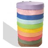 ROUND FLEXIBLE FLOOR CUSHION WITH HANDLE, 600D WAT