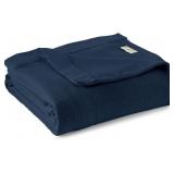 $136 100% ORGANIC COTTON BLANKET - GOTS & FAIRTRAD