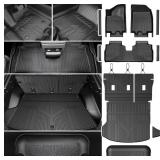 FLOOR MATS & CARGO MAT WITH BACKREST MAT FOR 2024-