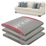 HAVARGO COUCH CUSHION SUPPORT HIGH DENSITY FOAM 22