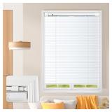NO TOOLS NO DRILL CORDLESS MINI BLINDS, 1' L-SHAPE