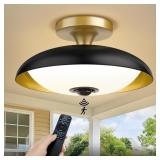 OUTDOOR MOTION SENSOR CEILING LIGHT WITH REMOTE, 2