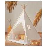 TINY LAND TEEPEE TENT FOR KIDS   100% COTTON PLAY