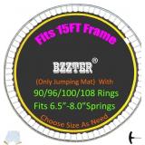 TRAMPOLINE REPLACEMENT MAT,FITS 15FT ROUND FRAME W