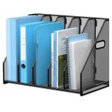 MINDEPOT DESK FILE ORGANIZER METAL DESK MAGAZINE F