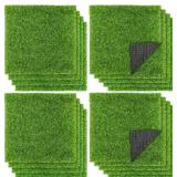 TURSTIN 18 PIECES ARTIFICIAL GRASS MAT 12 X 12 INC