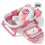 COLLAPSIBLE BABY BATHTUB FOR NEWBORN, FOLDABLE BAB