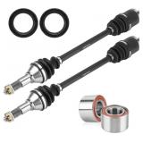 $127 YOUXMOTO FRONT LEFT+RIGHT CV AXLE & WHEEL BEA