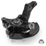 FRONT LEFT STEERING KNUCKLE & WHEEL BEARING HUB AS
