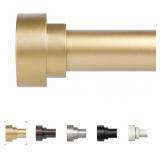 HEI! DEAR GOLD CURTAIN RODS 72 TO 144 INCH(6-12FT)