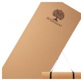 CORK YOGA MAT FOR HOT YOGA   SWEAT-ACTIVATED GRIP,