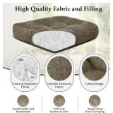 DOWNLUXE CHAIR CUSHIONS FOR DINING CHAIRS 2 PACK,