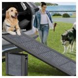 DOG RAMP FOR CAR 63' LONG & 17' WIDE PORTABLE DOG