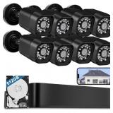 $200 8CH 1080P WIRED SECURITY CAMERA SYSTEM, AIWIX