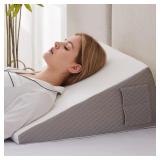 RUQMUIS WEDGE PILLOW FOR SLEEPING, 12' BED WEDGE P