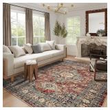 $150 LAHOME ORIENTAL WASHABLE RUGS 8X10, NON-SLIP