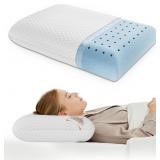 DUMOS MEMORY FOAM PILLOWS FOR SLEEPING, 1 PACK BED