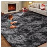 SHAG AREA RUGS FOR LIVING ROOM 5X7 FEET, UPGRADE A