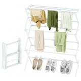 STARLATTA FOLDABLE DRYING RACK CLOTHING, 3-TIER PO