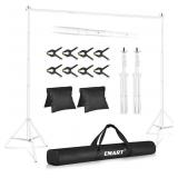 EMART BACKDROP STAND 10X10FT(WXH) PHOTO STUDIO ADJ